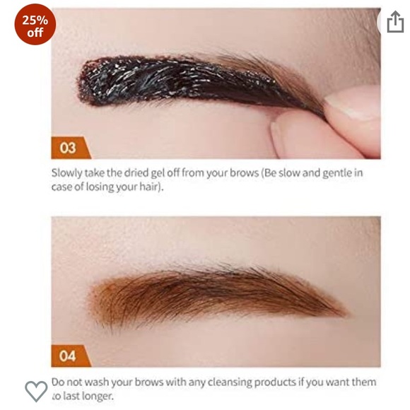 🌎Etude House - Eyebrows Gel. Colour -Brown - Picture 8 of 11